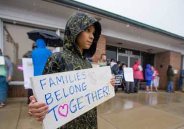 US-immigration-protest-families