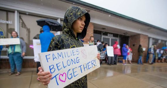 US-immigration-protest-families