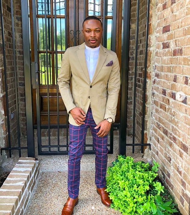DeAndre' D. Wells street style via Instagram @dderell.w_