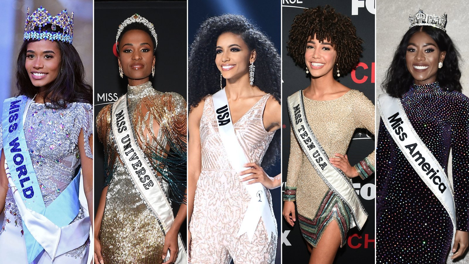 The 11 BlackAfrican Miss Universe & Miss SA title holders since '93