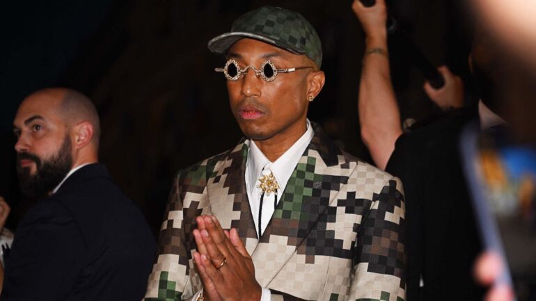 The first show of Pharrell Williams as menswear's creative