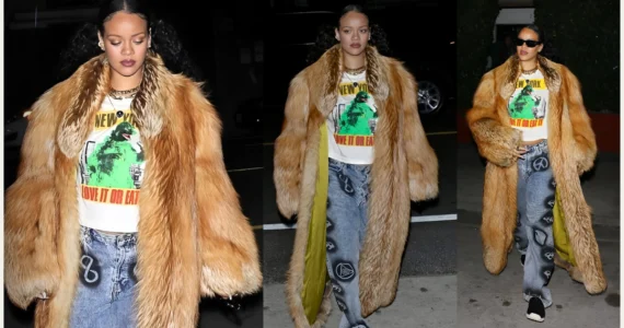 Rihanna's Iconic Style Feature image for #Celebrity Looks For Less Article